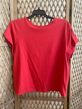 Wild Fable Bright Red Short Sleeve Crewneck Tee